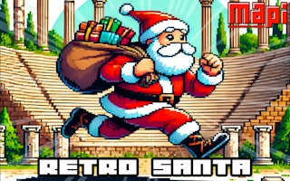 Retro Santa