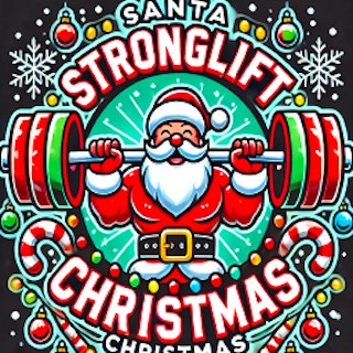 Santa Stronglift Christmas