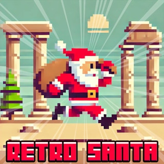 Retro Santa